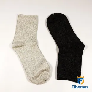 Silver fiber antibacterial socks